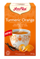 Herbatka Kurkuma Pomarańcza BIO (17  x 2 g) 34 g Yogi Tea