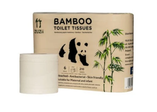 Bambusowy Papier Toaletowy 6 szt Zuzii