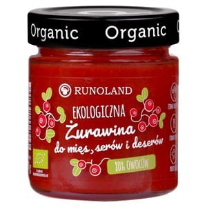 Żurawina do Mięs BIO 200 g Runoland