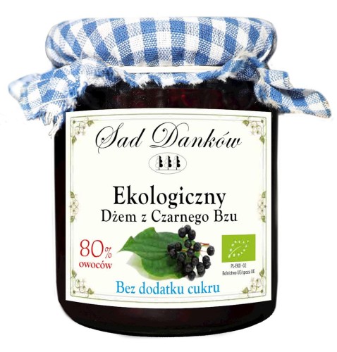 Czarny Bez 80% BIO 260 g Sad Danków