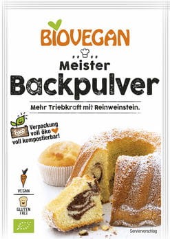 Proszek do Pieczenia Bezglutenowy BIO 3 x 17 g Bio Vegan