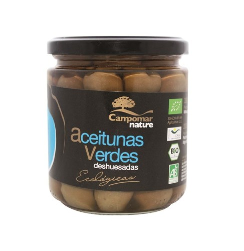 Oliwki Zielone bez Pestki BIO 350 g Campomar Nature