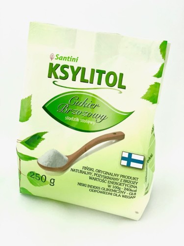 Ksylitol 250 g Torebka Santini Finlandia