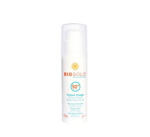 Krem Przeciwsłoneczny do Twarzy SPF 50+ ECO 50 ml Biosolis