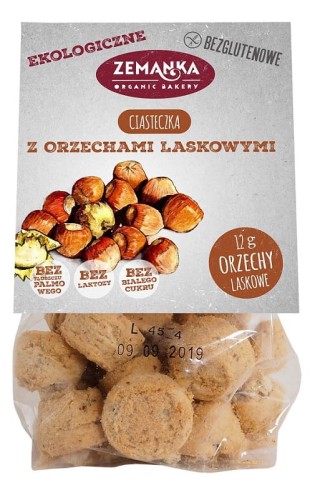 Ciasteczka Bezglutenowe Piernikowe BIO 100 g Zemanka
