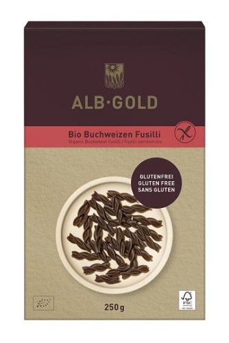 Makaron Gryczany Świderki Bezglutenowy BIO 250 g Alb Gold Alb Natur
