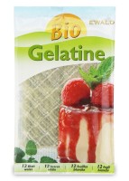 Żelatyna Wieprzowa w Listkach 12 Listków BIO 20 g Ewald