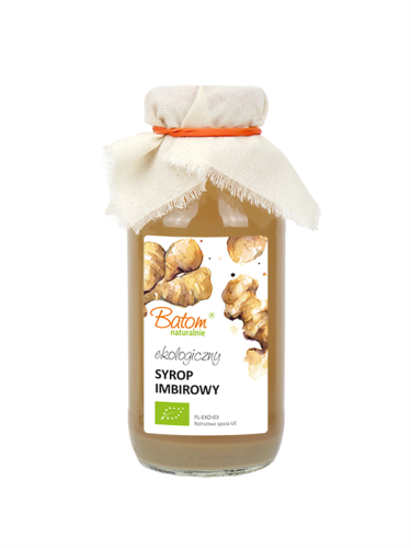 Syrop Imbirowy BIO 330 ml Batom