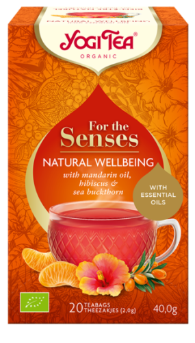 Herbatka dla Zmysłów na Dobre Samopoczucie BIO 20x2 g 40 g Yogi Tea