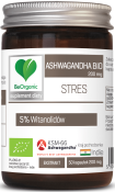 Ashwagandha KSM-66, 5% 200 mg BIO 50 kaps. BeOrganic
