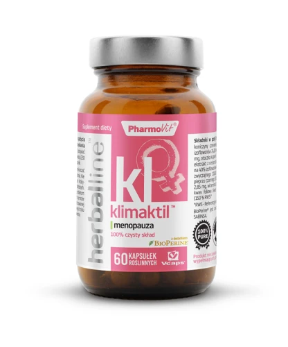 Klimaktil - menopauza 60 Kapsułek, 27.16 g Herballine Pharmovit