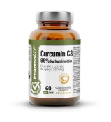 Curcumin C3 95% kurkuminoidów, 60 Kapsułek, 27.3 g Clean Label Pharmovit