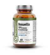 Boswellia 70% kwasu bosweliowego, 60 Kapsułek, 33.09 g Clean Label Pharmovit