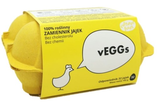 Roślinny Zamiennik 32 Jajek Bezglutenowy 102 g Veggs