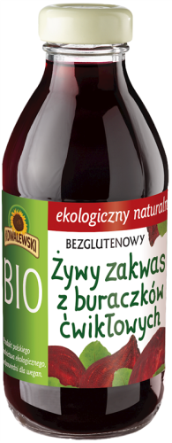 Zakwas z Buraków Bezglutenowy BIO 320 ml Kowalewski