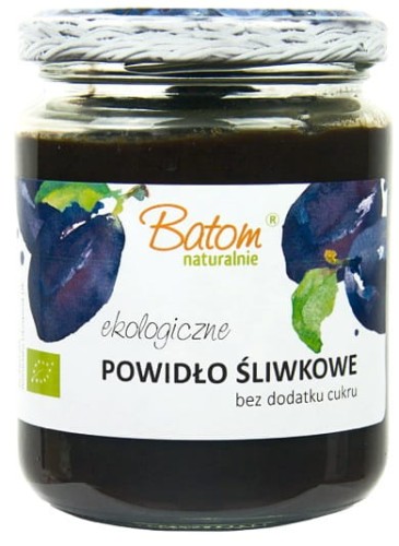Powidło ze Śliwki Węgierki bez cukru BIO 270 g Batom