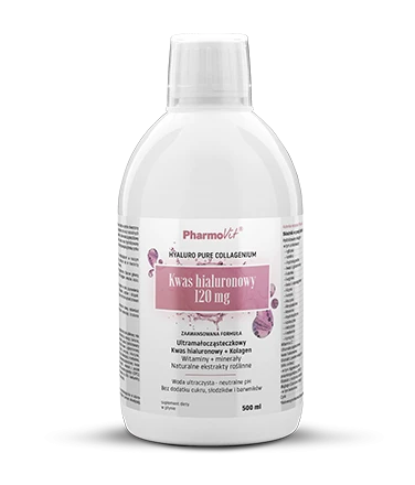 Kwas Hialuronowy 120 mg 500 ml Pharmovit