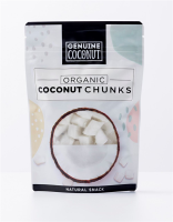 Kawałki Kokosa Świeże Bezglutenowe BIO 100 g Genuine Coconut