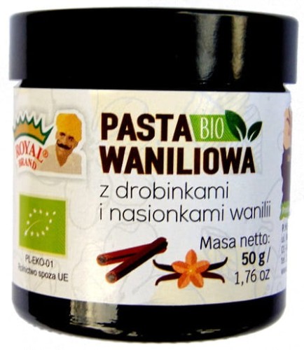 Pasta Waniliowa BIO 50 g Royal Brand